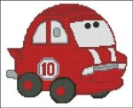(image for) Chubby Race Cars 002 Red Hot
